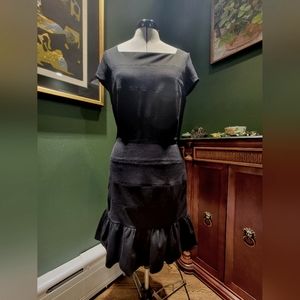 WHBM Size 6 black cocktail dress